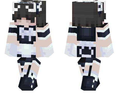 Everyone starts with the classic Steve and Alex skins but players customize their avatar by downloading or creating custom skins. . Minecraft maid skin